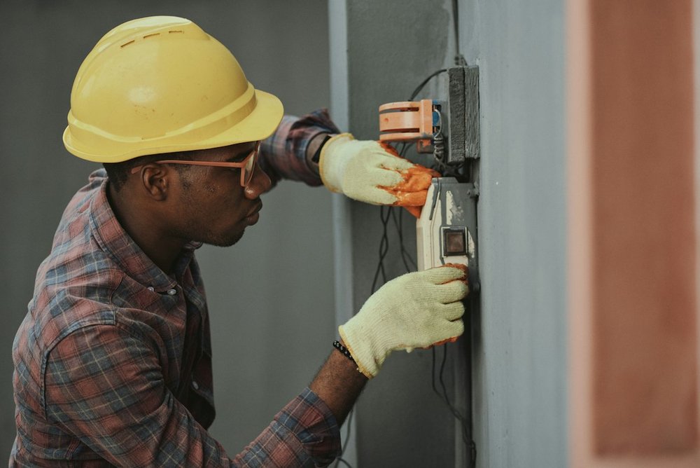 Licensed electrician craftsmanship by Robert Neidecker at Viking Electric & Design in East Rockaway, NY